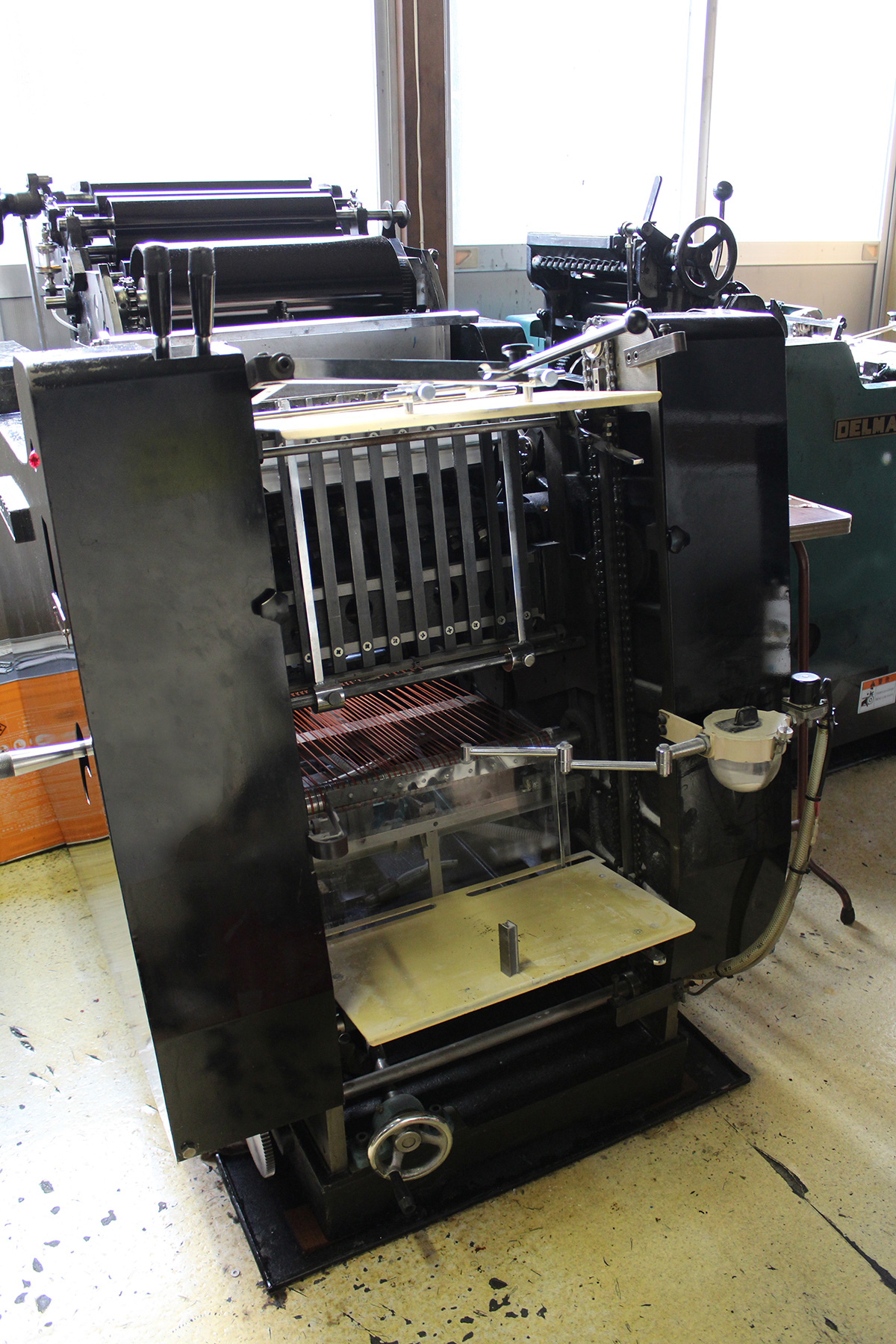 活版印刷機「DELMAX 78型」