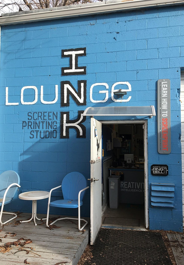 （写真3） | スクリーンプリンティングスタジオ ”Ink Lounge” を訪れた話 - あみりょうこ | 活版印刷研究所