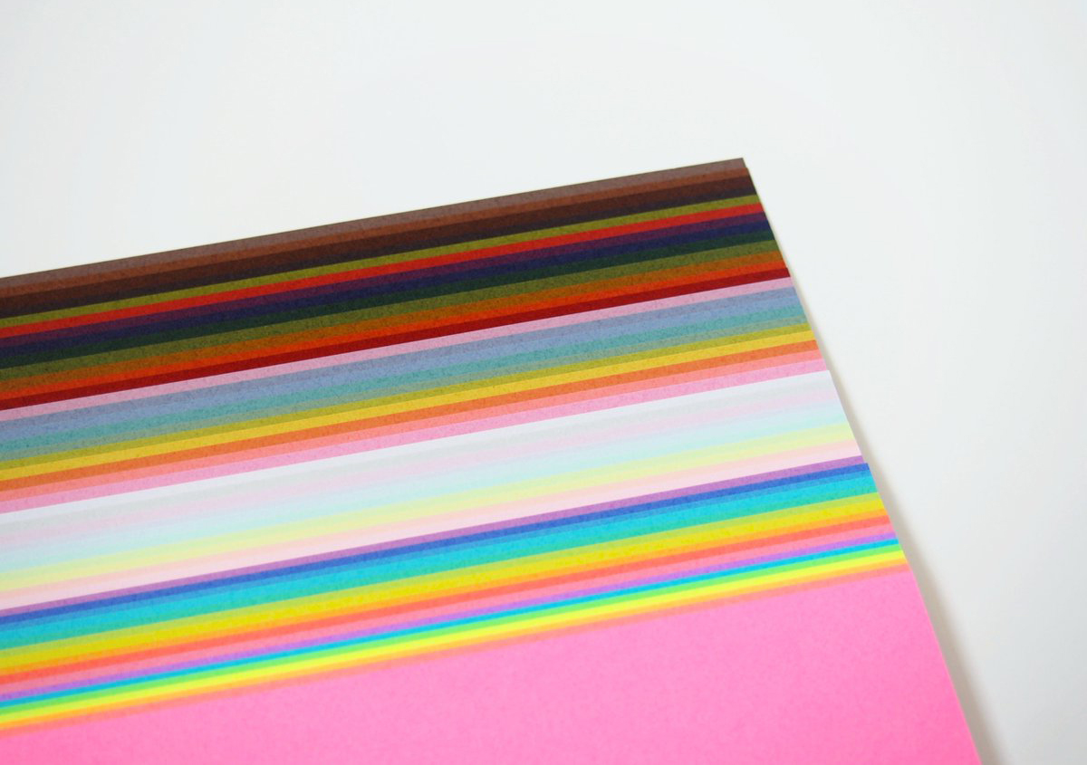 「TANT」の新色全50色 | 最大の色数へ - 平和紙業株式会社 | 活版印刷研究所