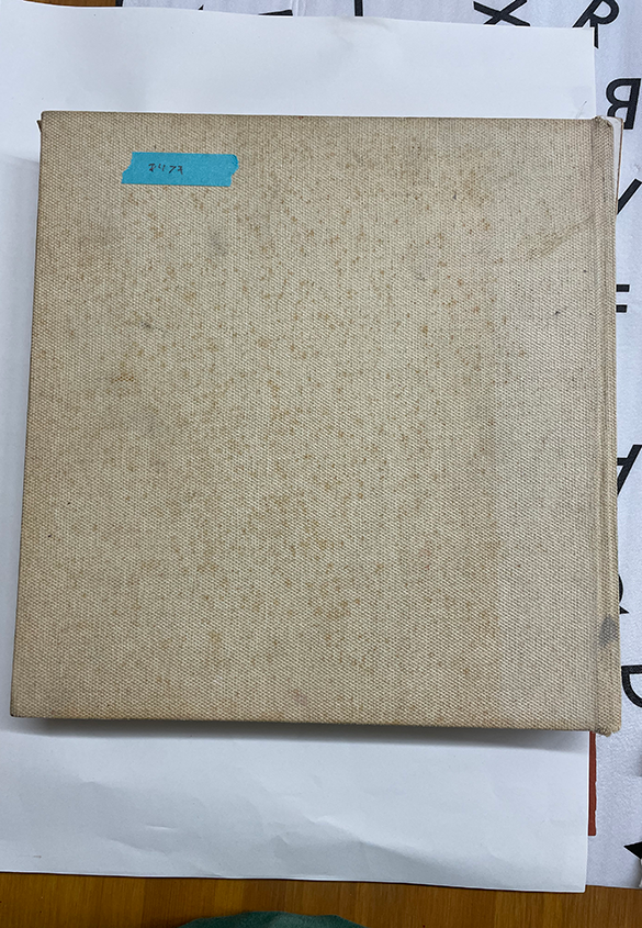 （写真9） | 新たな取り組み「修理の日」。画集の修理の記録 Vol. 2 - 京都大学図書館資料保存ワークショップ | 活版印刷研究所