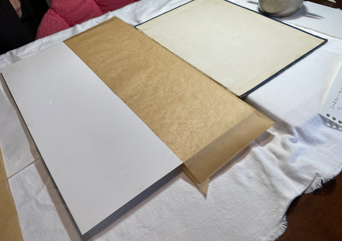 写真15 | ご依頼の本の修理作業記録 v.2 - 図書館資料保存ワークショップ | 活版印刷研究所