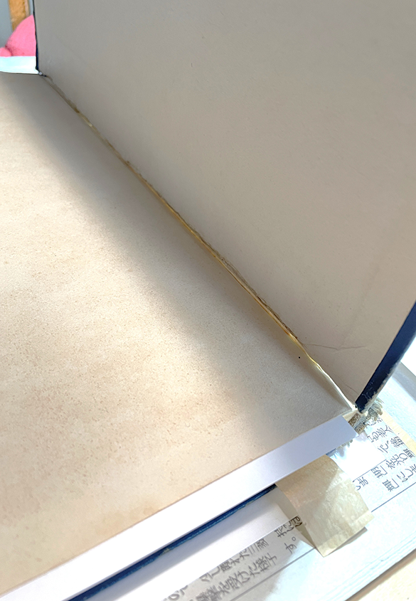 写真17 | ご依頼の本の修理作業記録 v.2 - 図書館資料保存ワークショップ | 活版印刷研究所
