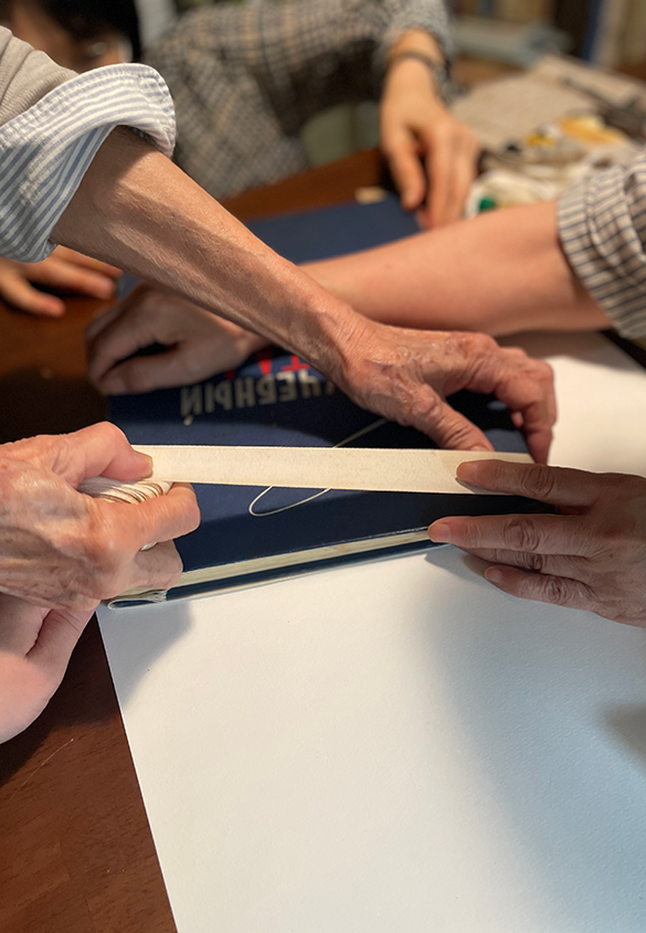 写真2 | ご依頼の本の修理作業記録 v.2 - 図書館資料保存ワークショップ | 活版印刷研究所