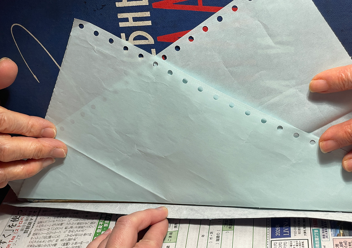 写真14 | ご依頼の本の修理作業記録 v.3 - 図書館資料保存ワークショップ | 活版印刷研究所