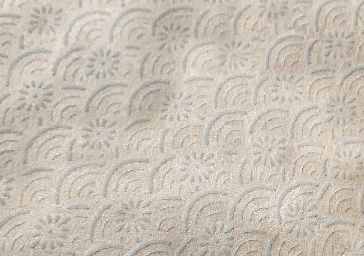 写真10 | 貴重な型紙で生み出される唯一無二の京染和紙 浅井長楽園 - 白須美紀 | 活版印刷研究所