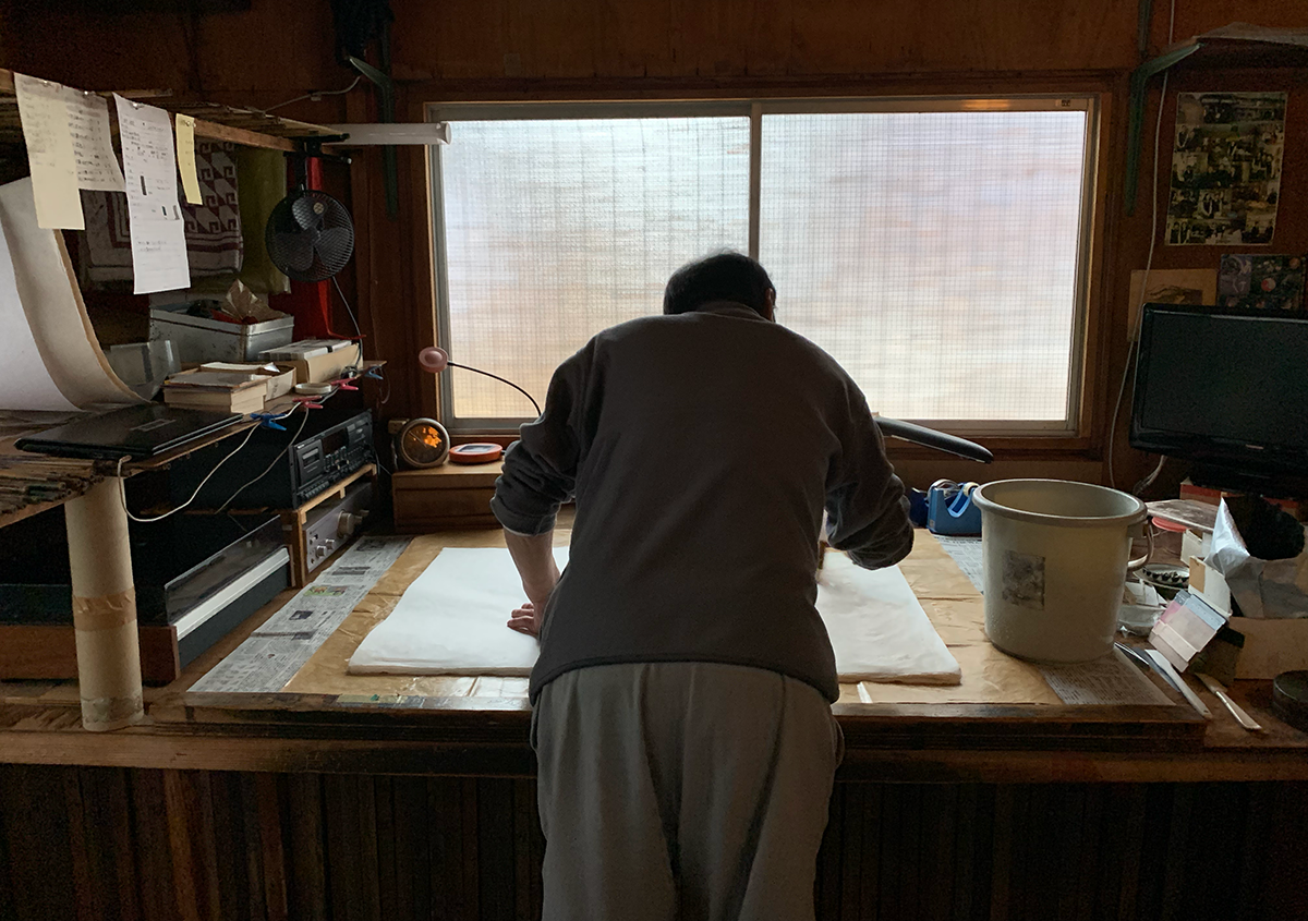 写真13 | 貴重な型紙で生み出される唯一無二の京染和紙 浅井長楽園 - 白須美紀 | 活版印刷研究所