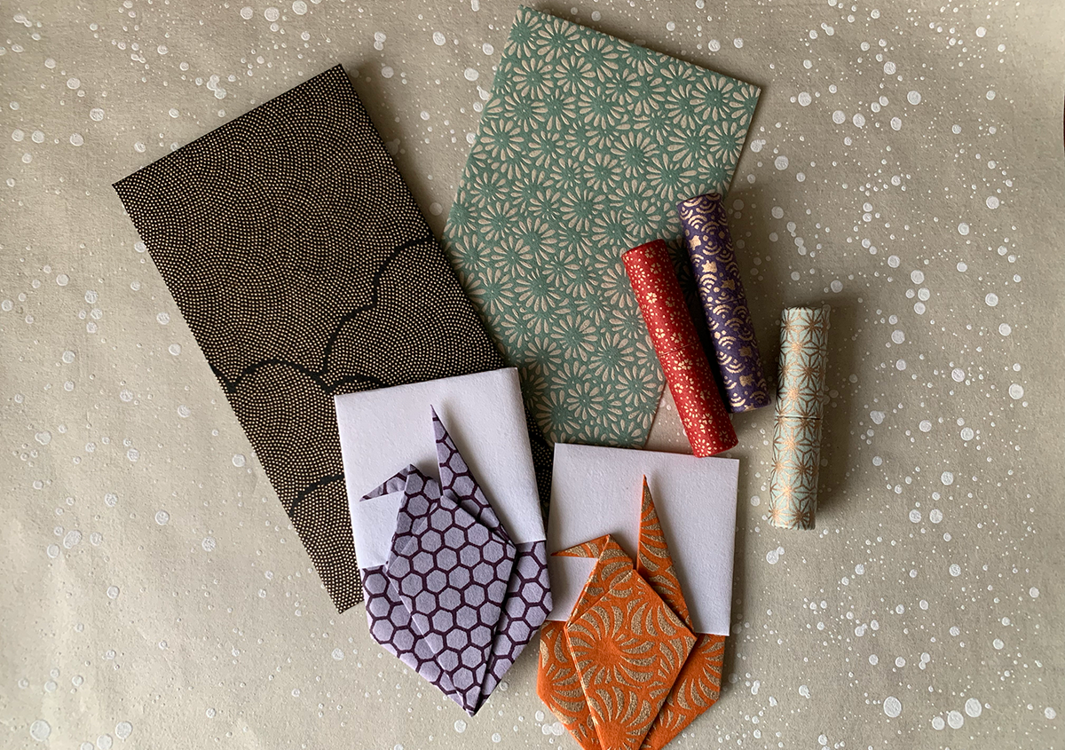 写真4 | 貴重な型紙で生み出される唯一無二の京染和紙 浅井長楽園 - 白須美紀 | 活版印刷研究所